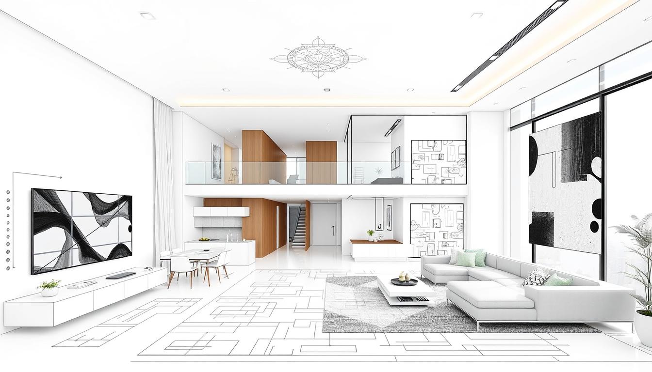 apartamento na planta