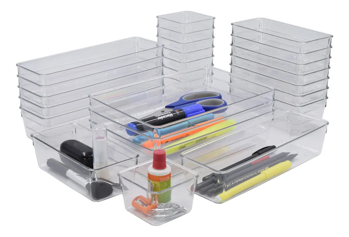 Organizador de Acrílico House Organizer 25 peças