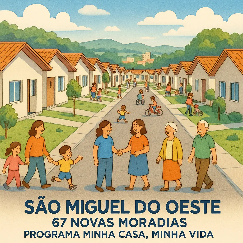 novas moradias em São Miguel do Oeste