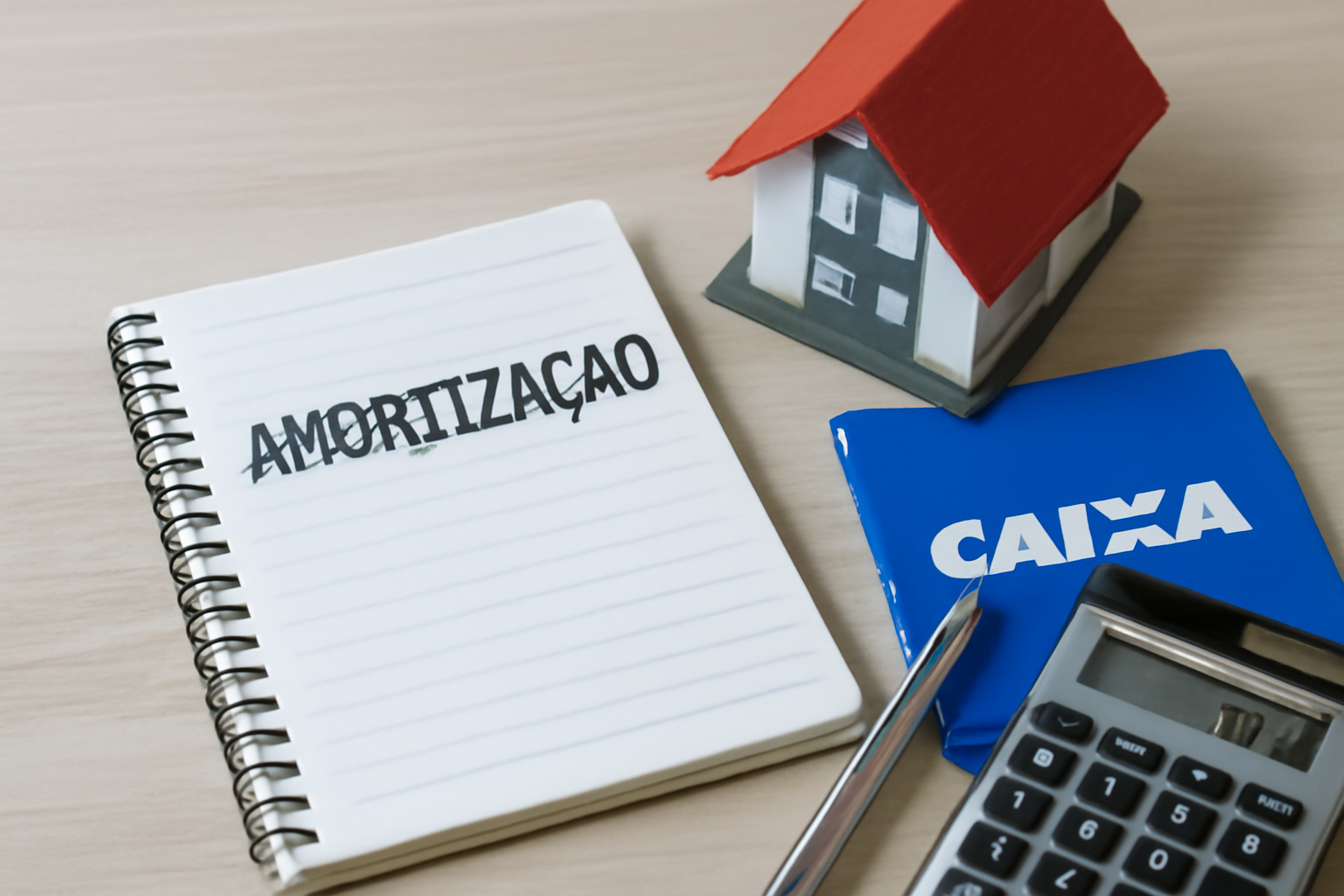 amortização financiamento caixa